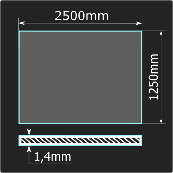 Лист холоднокатаный 1,4*1250*2500 ст.08пс Кармет ГОСТ 16523-97 Лист холоднокатаный 1,4*1250*2500 ст.08пс Кармет ГОСТ 16523-97
