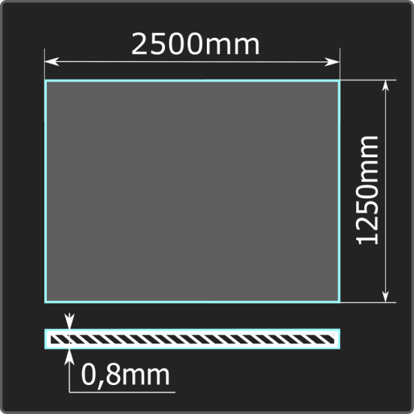 Лист холоднокатаный 0,8*1250*2500 ст.08пс ГОСТ 16523-97 Лист холоднокатаный 0,8*1250*2500 ст.08пс ГОСТ 16523-97